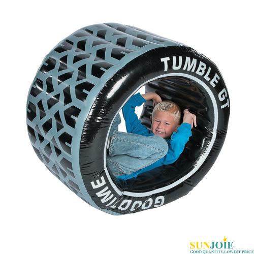giant inflatable roller wheel