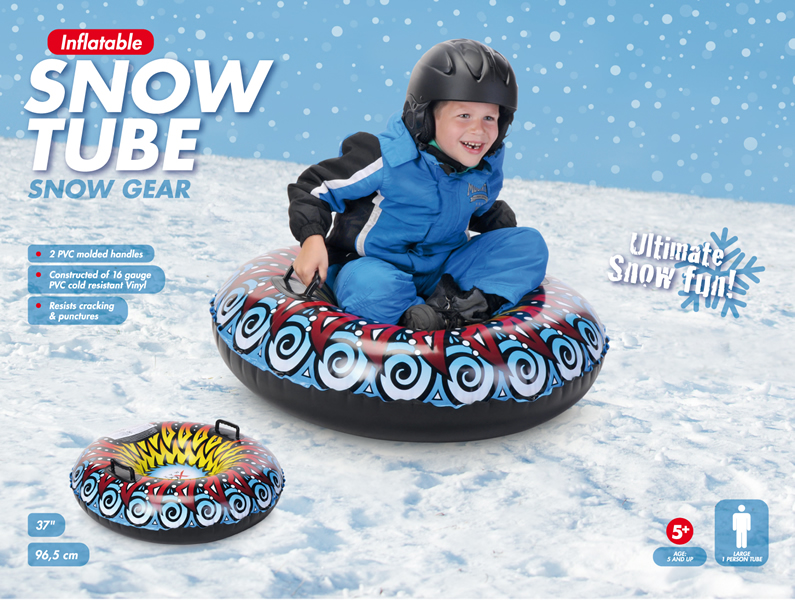 Round Snow Tube