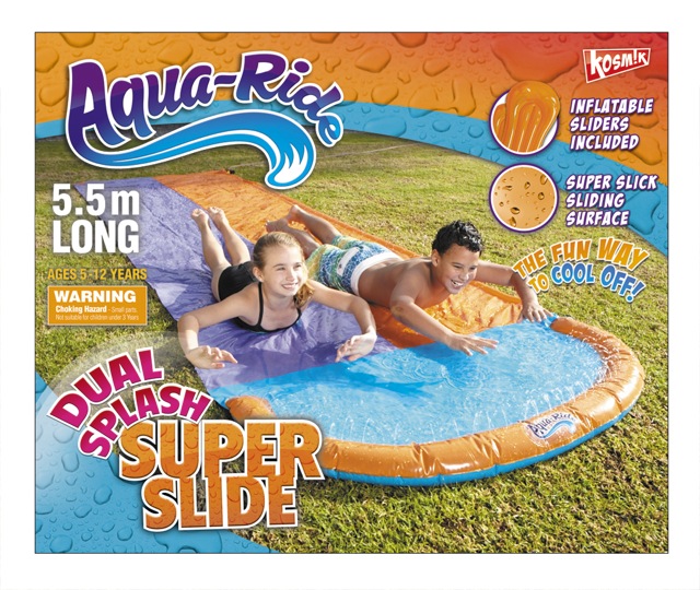 Water Splash Supper Slide Double size