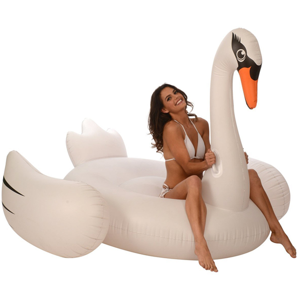 Giant Swan Pool Toy pool float