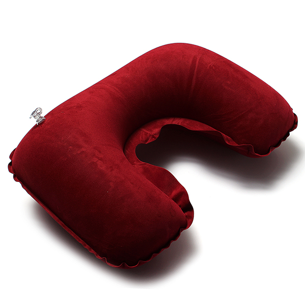 Travel Pillow Inflatable Sleeping Head Rest Neck Eye Mask Airplane Bus Pillows 3 In 1
