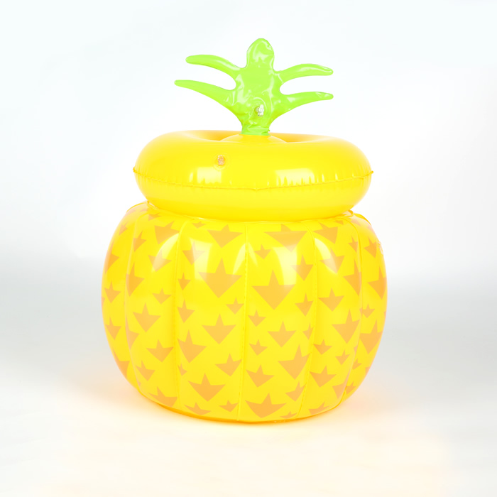 Inflatable Pineapple Shaped Ice Bucket Beverage Cooler