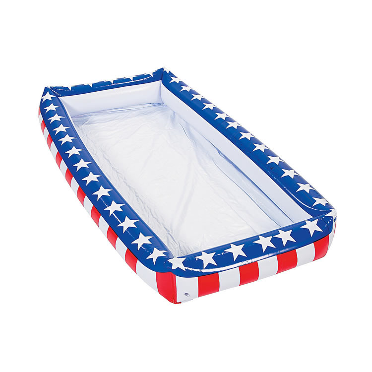 American flag patriotic inflatable Buffer cooler for Party