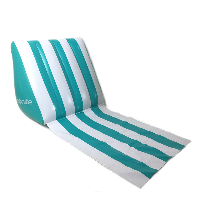  Air Wedge Inflatable Beach Chair with Simple Decor