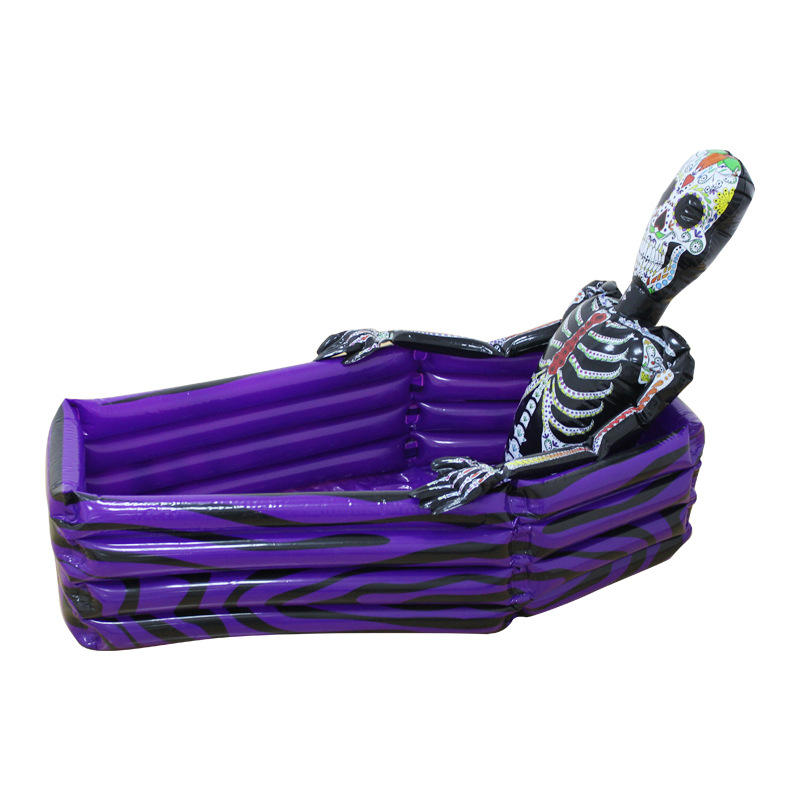 Halloween Party Supply Christmas Decoration Toys Outdoor Tableware Halloween Bar Supplies Inflatable Cooler Skeleton Drink Ice Bucket 