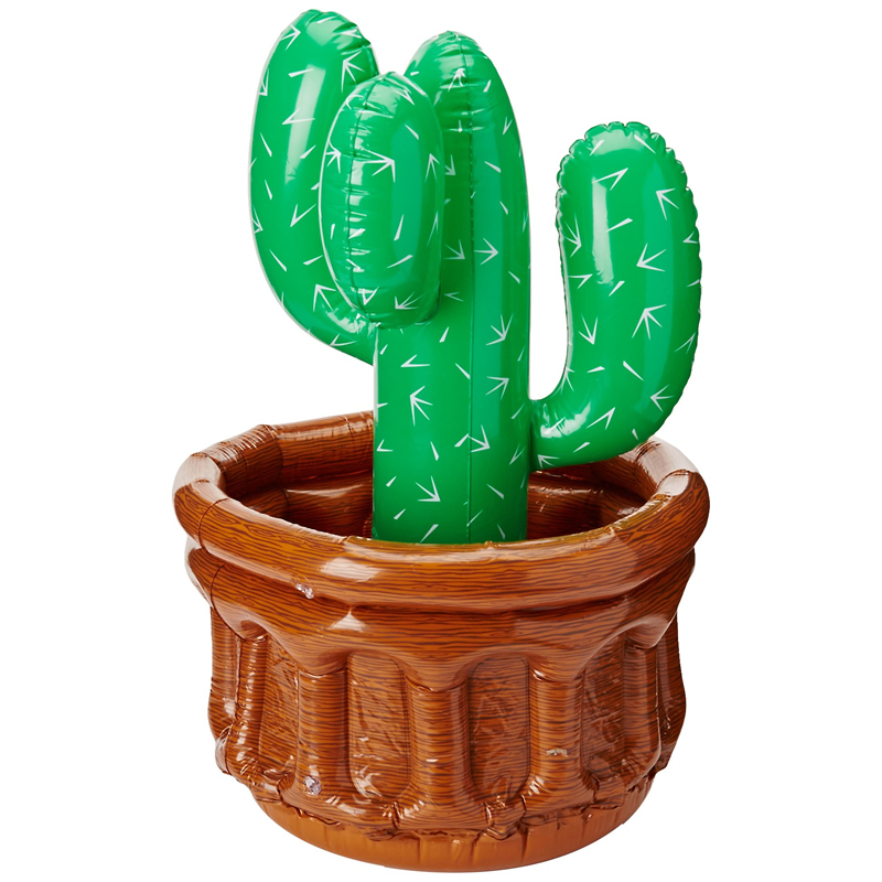 Cactus Ice Bucket Beer Pong Drink Holder Beach Party Cooler