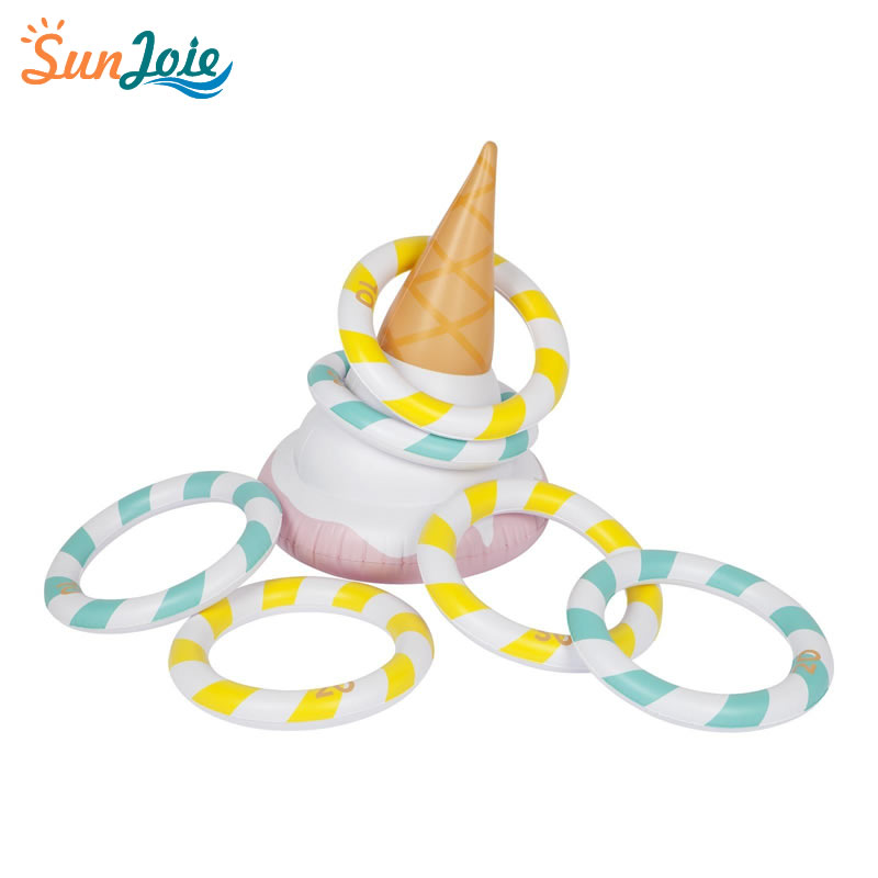 Ice Cream Inflatable Ring Toss Game