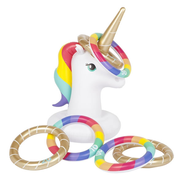 Unicorn Inflatable Ring Toss Game