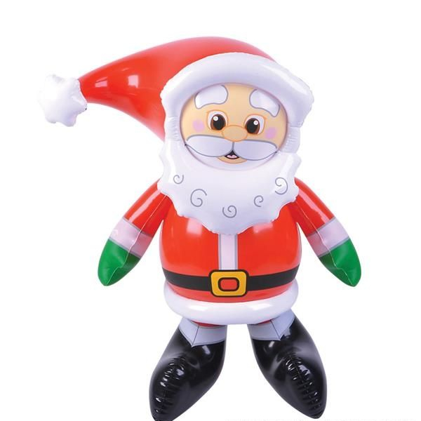 Customize PVC Inflatable Santa Claus Christmas Decorations Toys