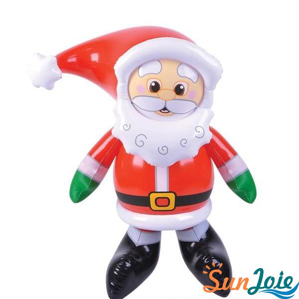 Customize PVC Inflatable Santa Claus Christmas Decorations Toys