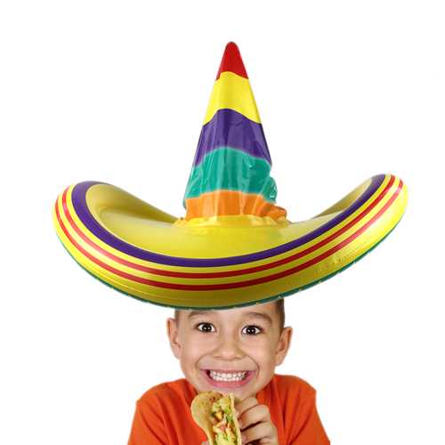 Inflatable Sombrero Hat for Kids Party Toys