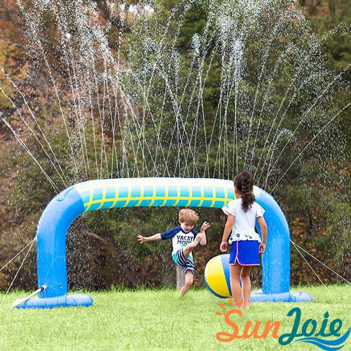 Volleyball Sprinkler with Inflatable Ball