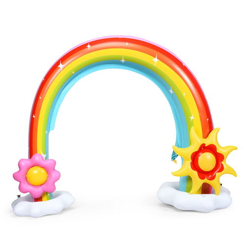 Summer Outdoor Inflatable Rainbow Sprinkler