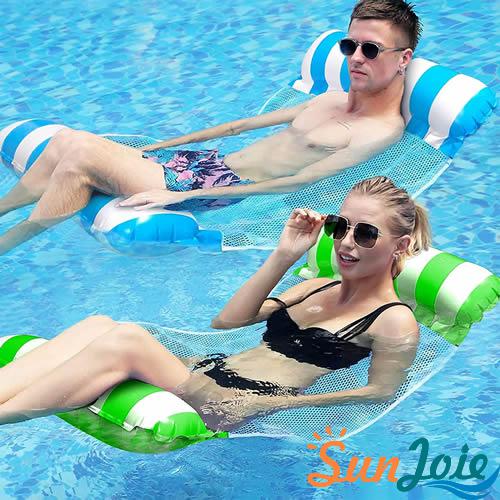 Swimming Pool Float Hammock, Multi-Purpose Inflatable Hammock Saddle