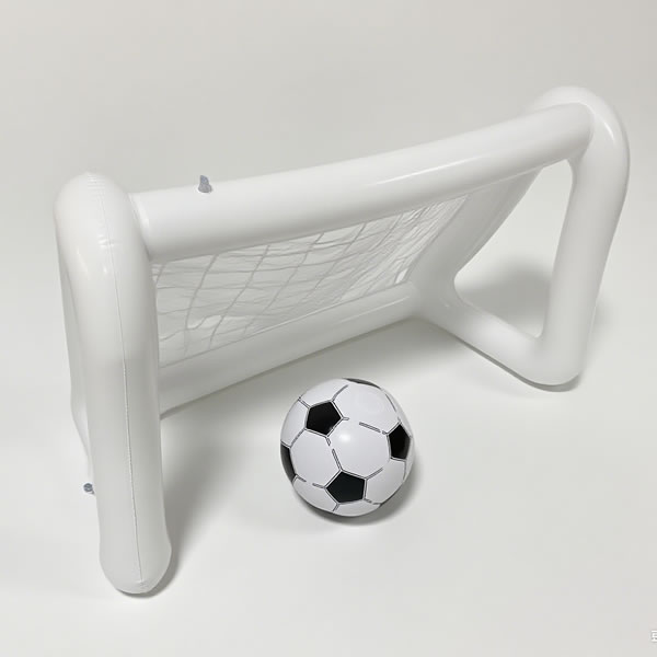 Inflatable Soccer Goal Foldable Soccer Gate for Backyard Training and Family Fun