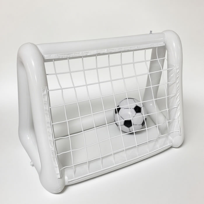 Inflatable Soccer Goal Foldable Soccer Gate for Backyard Training and Family Fun