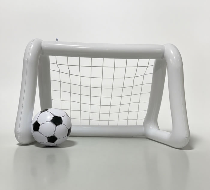 Inflatable Soccer Goal Foldable Soccer Gate for Backyard Training and Family Fun