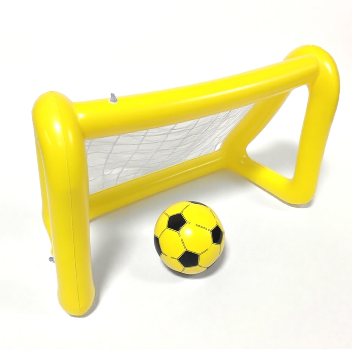Inflatable Soccer Goal Foldable Soccer Gate for Backyard Training and Family Fun