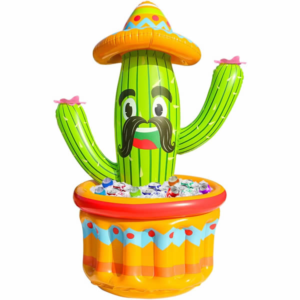 Inflatable Cactus Cooler